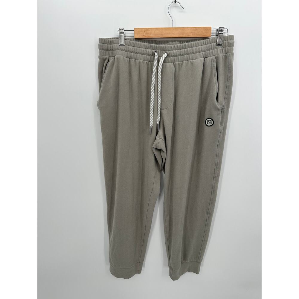 Avalanche Womens Gray Knit Sweatpant Joggers Sz L‎ Active Athleisure Lounge